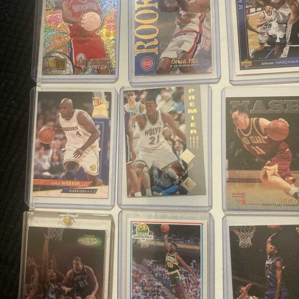 Basketball Trading Card Collection